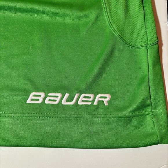 Bauer Team Molson Canadian Green White Irish Hockey Jersey Men's Size XL - Picture 6 of 11